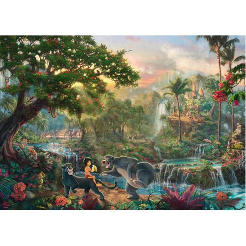Thomas Kinkade: Disney - The Jungle Book (1000Pc)