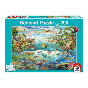 Discover The Dinosaurs - 200 Piece Puzzle