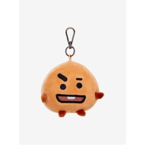 BT21 Shooky Head Keychain 3 Inches