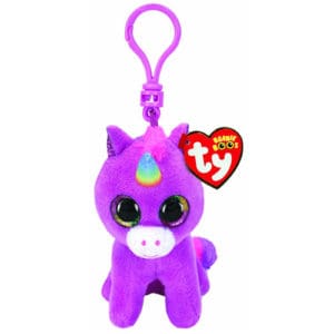 Rosette Unicorn - Boo Key Clip