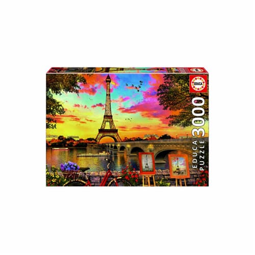 Sunset In Paris Puzzle