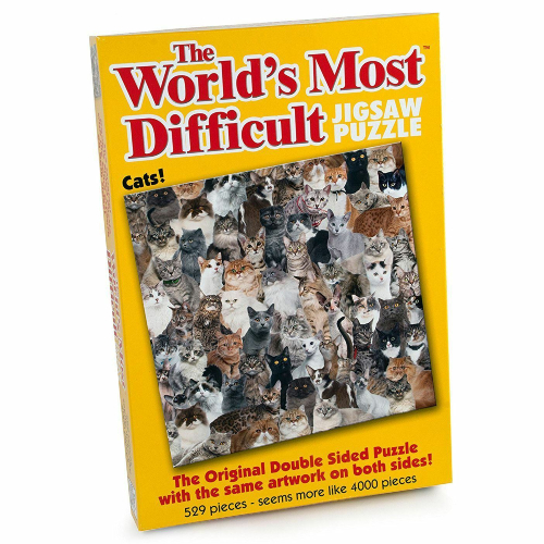 the worlds most difficult jigsaw puzzle cats