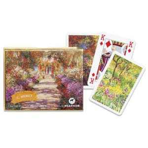 Monet - Giverny Bridge Doubles Playing Cards