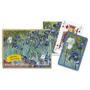 Van Gogh - Iris Bridge Doubles Playing Cards