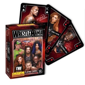 WWE Wrestlemania Playing Cards