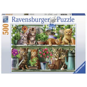 Cats on the Shelf (500 pieces)