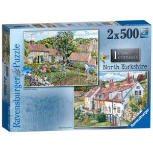 Cosy Cottages - North Yorkshire (2 x 500 pieces)