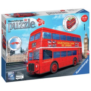 London Bus 3D Puzzle (216 pieces)
