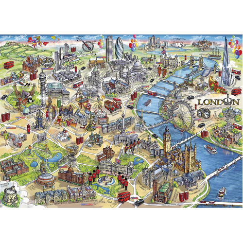 *A Grade* London Landmarks Puzzle *A Grade* London Landmarks Puzzle