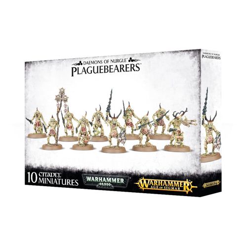 *B Grade* Daemons Of Nurgle Plaguebearers *B Grade* Daemons Of Nurgle Plaguebearers