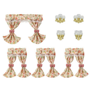 Sylvanian Families Wall Sconces & Curtain Set