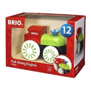 *A Grade* Pull-along Engine - Multi-Coloured