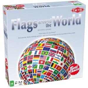 *A Grade* Flags Around The World Board Game