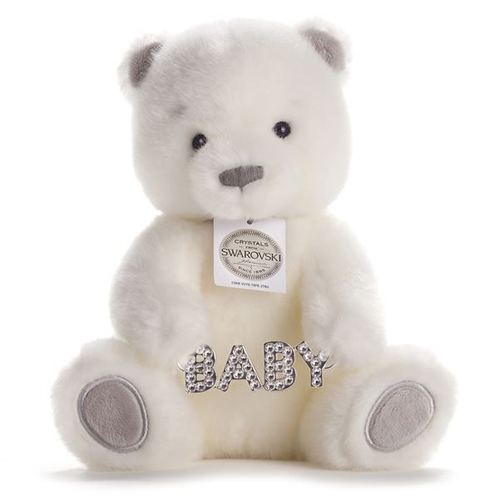 Bailey Bear With Crystal Baby Large