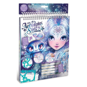 Nebulous Stars Geo. Sketchbook-Crystal Pages Iceana Disp.