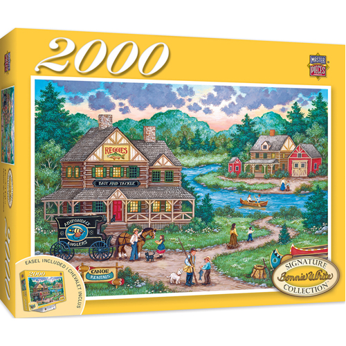 Masterpieces Puzzle: Signature Collection Adirondack Anglers Puzzle - 2000 pieces Masterpieces Puzzle: Signature Collection Adirondack Anglers Puzzle - 2000 pieces