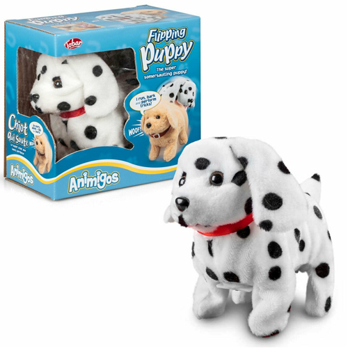 Animigos Flipping Puppy Dalmatian Dog