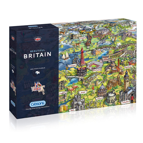 Beautiful Britain Jigsaw Puzzle (1000 pieces)