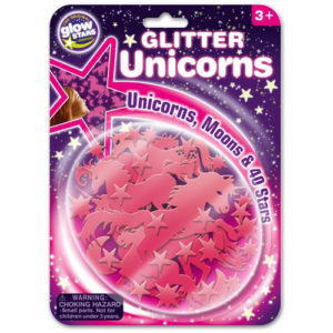 Glow Glitter Unicorns