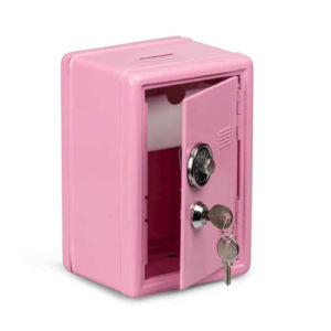 Metal Locker Bank Pink