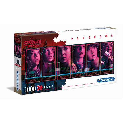 Stranger Things Characters Panorama Puzzle