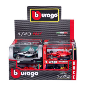 1:43 F1 Car Assortment - Hamilton, Verstappen and Leclerc (One Supplied)