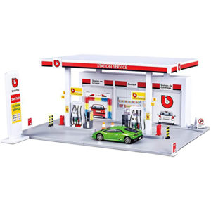 1:43 Street Fire Filling Station Garage