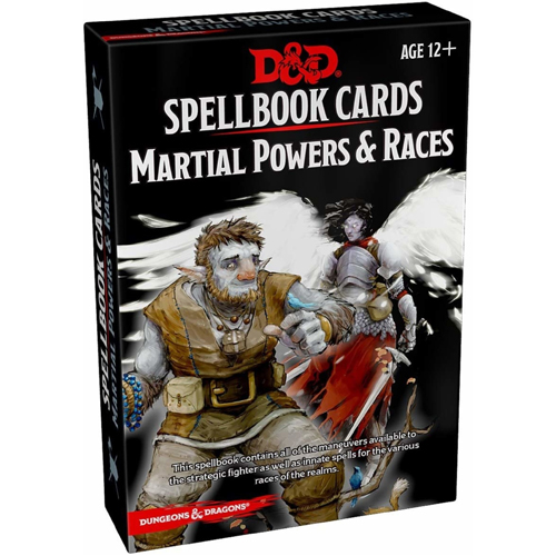D&D: Martial Powers And Races Spell Deck (Revised)