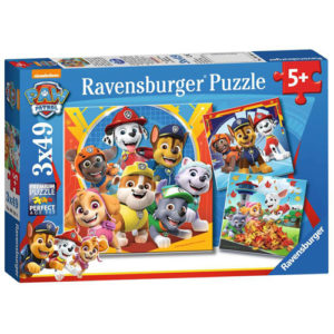 Paw Patrol Jigsaw Puzzle (3 x 49 pieces)