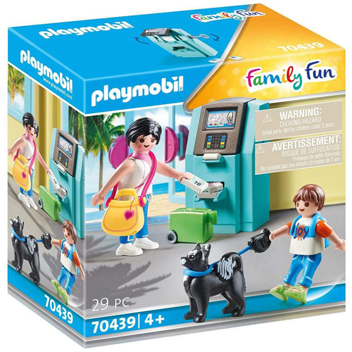Playmobil 70439 Family Fun Beach Hotel Tourists with ATM
