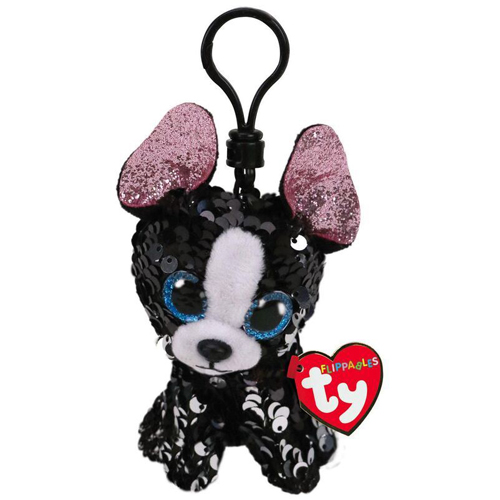 Portia Dog Flippable Key Clip Toys Toy Street UK
