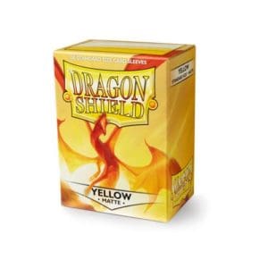*A Grade* Dragon Shield Matte - Yellow (100 ct. in box)