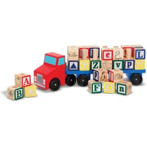 ABC Wooden Block Truck