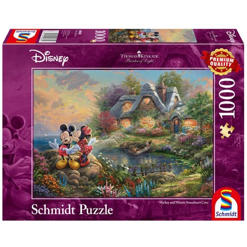 *B Grade* Thomas Kinkade - Disney: Mickey Mouse (1000pc) *B Grade* Thomas Kinkade - Disney: Mickey Mouse (1000pc)