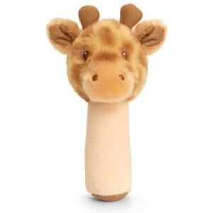 14cm Keeleco Huggy Giraffe Stick Rattle