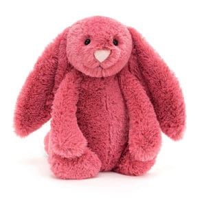 Bashful Cerise Bunny Medium