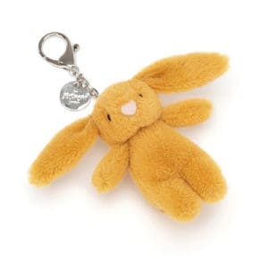Bashful Saffron Bunny Bag Charm