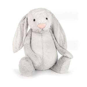 Bashful Silver Bunny Very Big