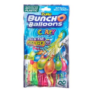 Bunch of Balloons Rapid Fill Crazy 3pk Foilbag