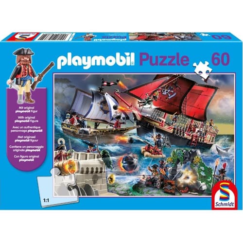 Playmobil: Pirates Paradise Puzzle & Play (60 pieces) inc. one figure Playmobil: Pirates Paradise Puzzle & Play (60 pieces) inc. one figure