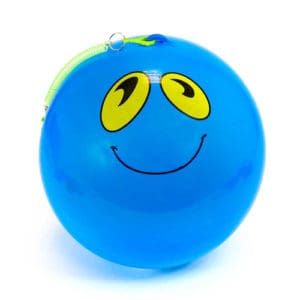 Spiral Fun Face Ball 18 Inch