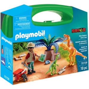 Playmobil 70108 Dinosaur Explorer Carry Case