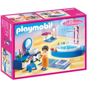 Playmobil 70211 Dollhouse Furnished Bathroom