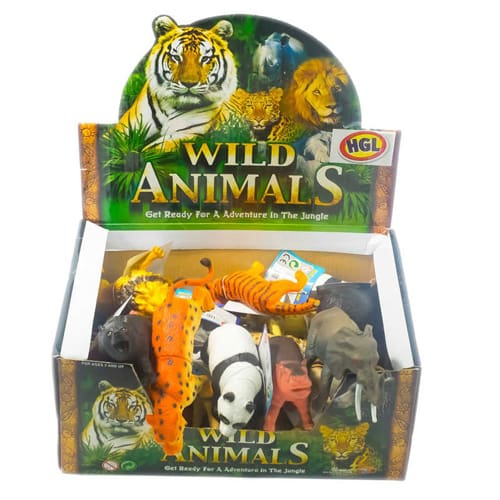 Wild Animals 8-10 Inch - Assorted (One Supplied) | Toys | Toy Street UK