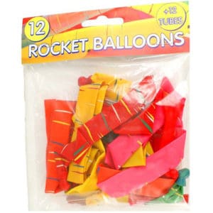 10 Rocket Balloons