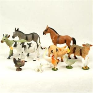 12pc Farm Animal Set
