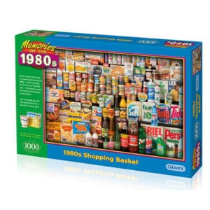 1980s Shopping Basket Puzzle (1000 pieces)
