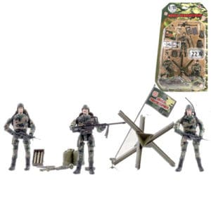 3 Marine Figures & Accessories