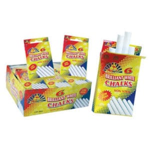6 White Chalks