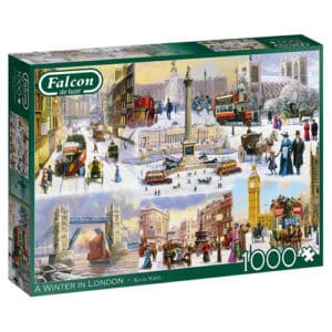*A Grade* A Winter in London Jigsaw Puzzle (1000 pieces)